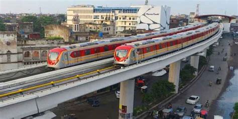 Much Talked Waited Orange Line Metro Train Opened Operates From Tomorrow