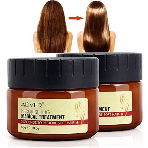 Magical Keratin Hair Treatment Mask 2pcs Advanced Molecular Hair Roots