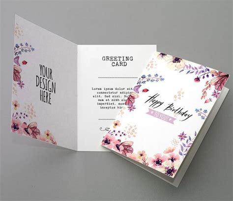 Greeting Card Invitation Card Printing Personalized Season Birthday