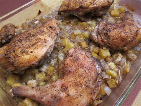 Egyptian Roasted Chicken And Potatoesfood Of Egypt Egyptian Recipes