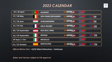 Gt Sport Announces 2023 Euroformula Open Calendar Euroformula Open