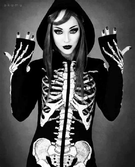 Sexy Goth Skeleton Girl Joyreactor