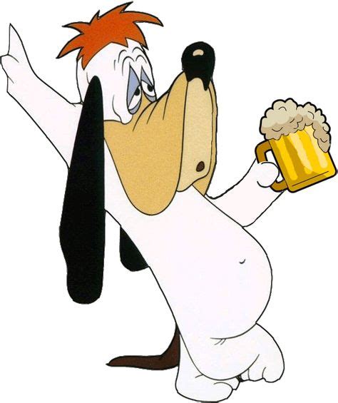 Droopy Dog Holding Cup Cartoons Classic Cartoon Characters Classic