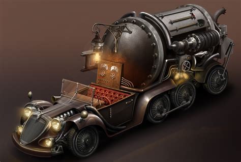 Steampunk Fire Truck By Ven1ura On Deviantart