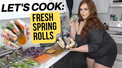 Im Hungry Lets Cook And Eat Fresh Spring Rolls Super Easy Recipe