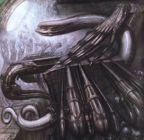 The Original “alien” Concept Art Is Terrifying Hr Gigers Original