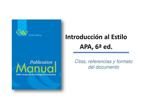 Normas Apa Sexta Edición Versión Actualizada By Vinicio Issuu