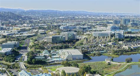 Overflightstock Aerial View Of Office Parks In Silicon Valley Ca