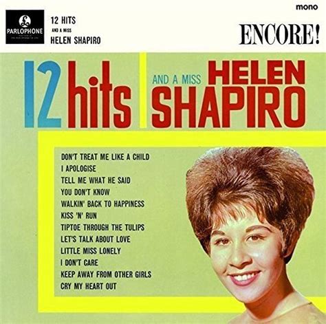 12 Hits And A Miss Shapiro Helen Shapiro Helen Amazonit Cd E Vinili