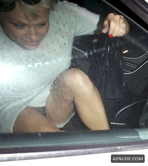Pamela Anderson Had A Minor Wardrobe Malfunction After A Dinner At
