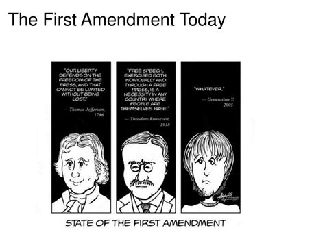 PPT First Amendment Project PowerPoint Presentation Free Download ID