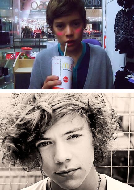 I feel like the harry with long hair was just the product of my imagination and now i'm just back to reality who am i. Proof that a haircut and puberty can save someone's life ...