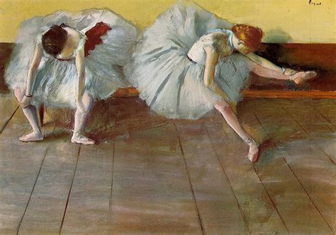 Two Ballet Dancers C1879 Edgar Degas