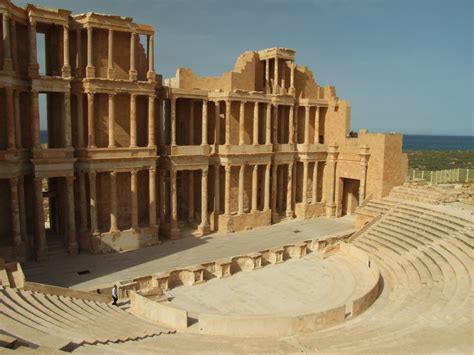 Travel Trip Journey Sabratha Roman Ruins Libya