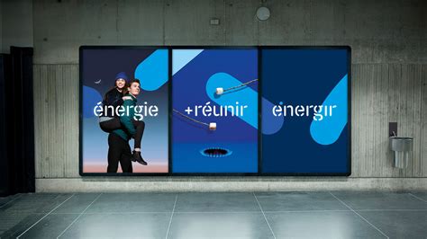 Énergir On Behance Identity Design Inspiration Branding Design