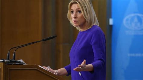 Foreign Ministry Spokesperson Zakharova Sued By Russian News Site For Libel