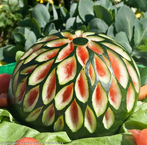 Watermelon Carving Watermelon Carving Fruit Carving Vegetable Carving
