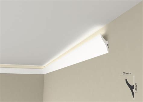 Lichtleiste "Wiesemann QL010" - Stuckleiste für indirekte Beleuchtung (aus hochfestem