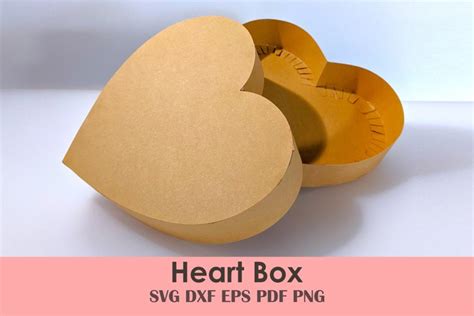 Heart Box Template Printable Diy