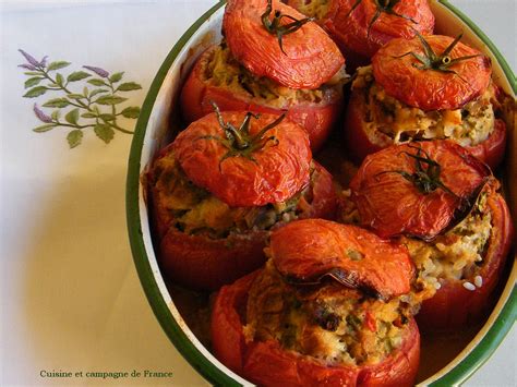 Cuisine et Campagne de France : Les tomates farcies