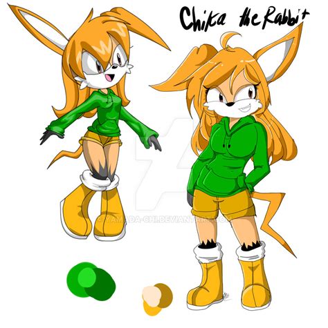 My Sonic Oc Chika The Rabbit By Yamada Chi On Deviantart