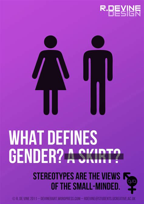 Typography Poster About Gender Equality