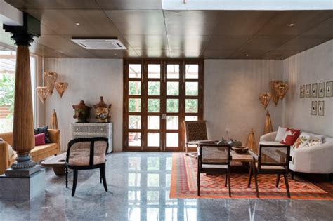 Hyderabad Houzz A Modern Home With Traditional Twists And Accents