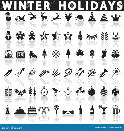 winter holiday icons vector stock illustrations 35 485 winter holiday icons vector stock
