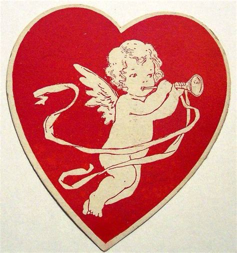 Vintage valentine's day Cupid | Valentine's Day | Pinterest
