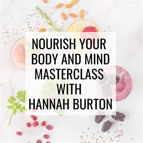 Nourish Your Body And Mind Bundle Natashaclarkecoaching