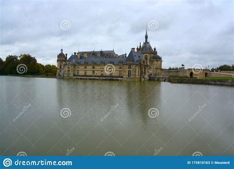 The Chateau De Chantilly Is A Historic Castle Editorial Stock Photo