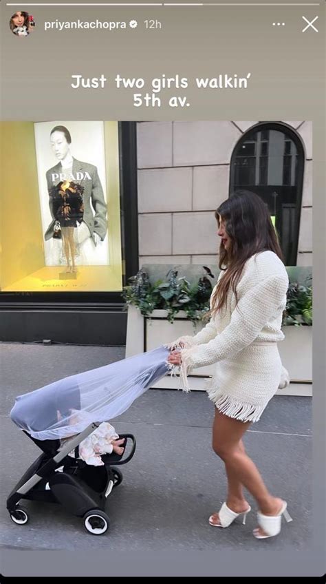 Priyanka Chopra Enjoys Quality Time With Daughter Malti Takes Her Out For A Stroll In Nyc