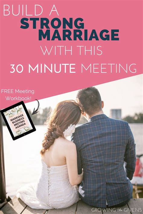 Why You Should Be Having A Weekly Marriage Meeting Marriage Meeting