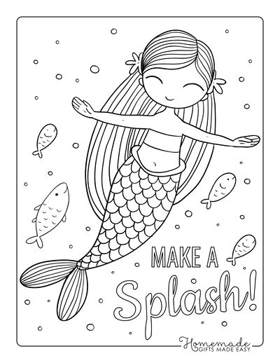 57 Mermaid Coloring Pages Free Printable Pdfs Images And Photos Finder