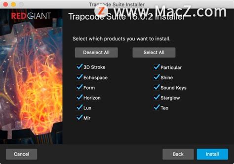 Mac红巨星粒子插件破解 Red Giant Trapcode Suite For Mac红巨星粒子插件 Mac下载