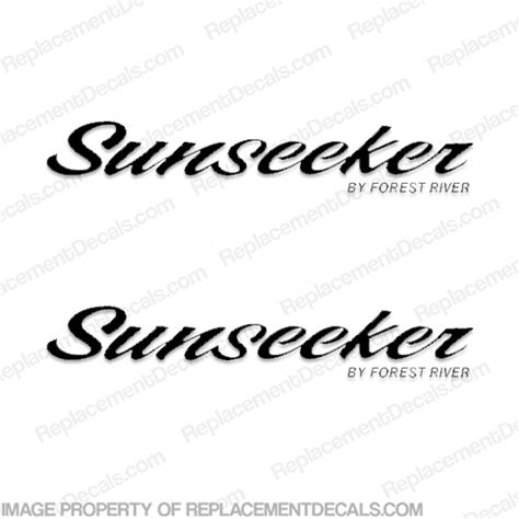 Sunseeker By Forest Rivest Rv Decals Set Of 2 Any Color