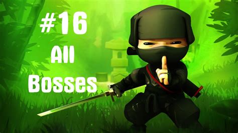 Top All Bosses Mini Ninjas Youtube
