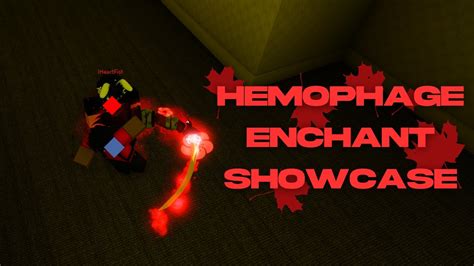 Hemophage Enchant Showcase Risk Of Roadblocks Youtube
