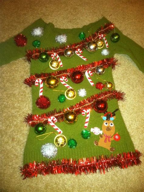 26 Diy Ugly Christmas Sweaters That Prove Youre Awesome