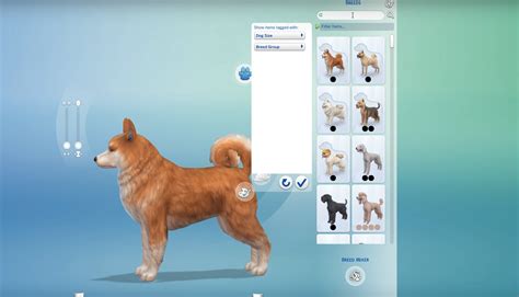 Sims 4 Dog Hair