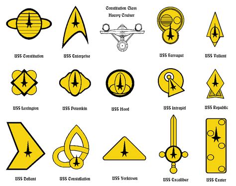 Constitution Class Mission Logos By Grimklok On Deviantart Star Trek