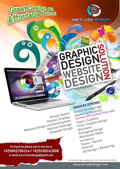 Zerrudo Design Zerrudo Design Promotional Flyer