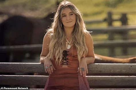 Country Singer Lainey Wilson Looks Ecstatic As She Watches Her Acting