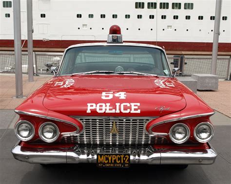 Vintage Nypd 1960s Plymouth Police Car New York City Flickr