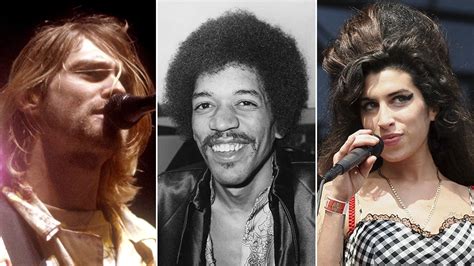 27 Club Stars Who Died At Age 27 From Jimi Hendrix To Amy Winehouse