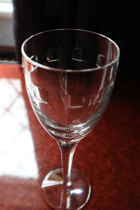 1 Waterford Crystal Geo Wine Glass By John Rocha Etsy