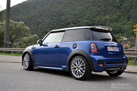 Lightning Blue R56 Mini Driver Mini Cooper S Mini Van