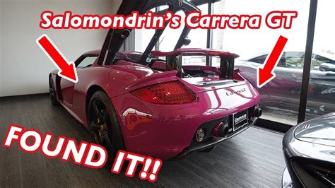 Found Salomondrins Old Carrera Gt Teenagers Own Lambos The Man Cave