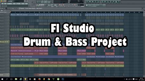 Fl Studio Drum And Bass Project Free Flp Samples Youtube