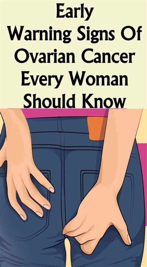 Early Warning Signs Of Ovarian Cancer Every Woman Should Know Healthy Lifestyle